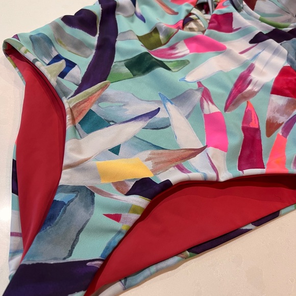 Mara Hoffman Lattice Underwire One Piece Swimsuit - Picture 7 of 9